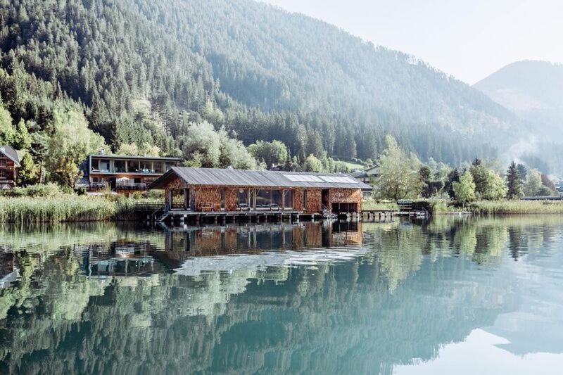 Seehotel Enzian Weissensee Zewnętrze zdjęcie