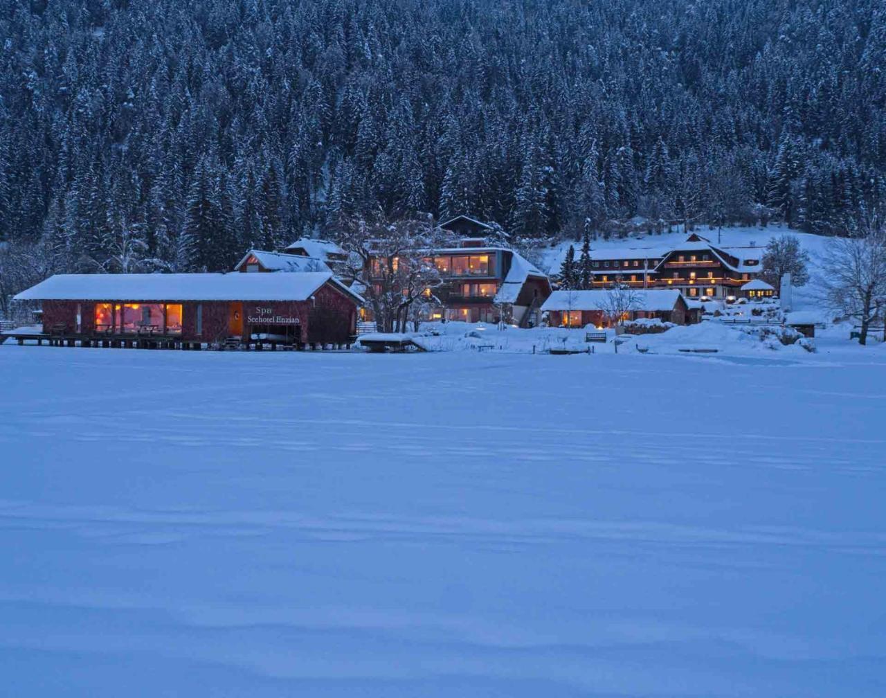 Seehotel Enzian Weissensee Zewnętrze zdjęcie